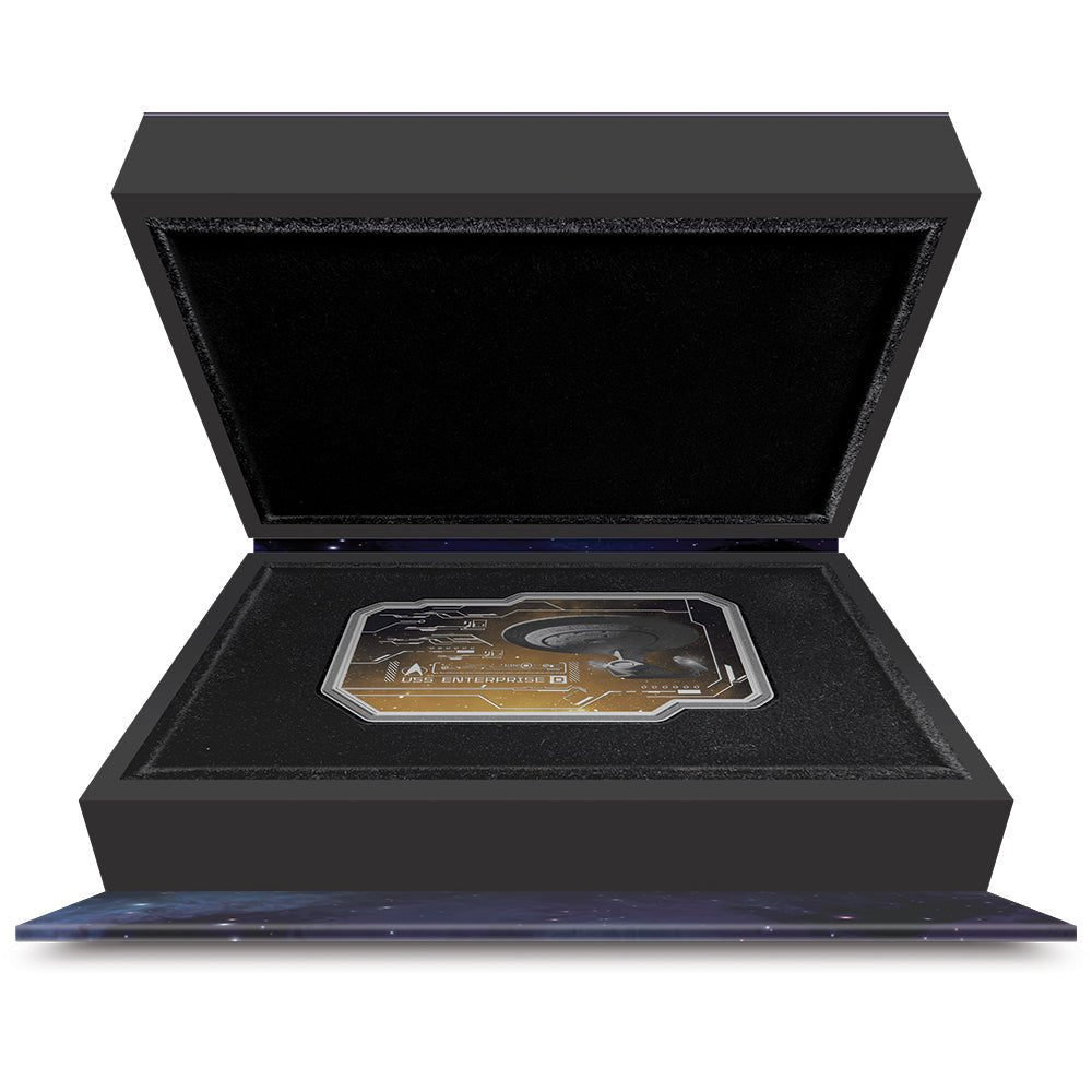 2024 Star Trek Vehicles - U.S.S. Enterprise NCC - 1701 - D 1oz Silver Coin - Direct Coins