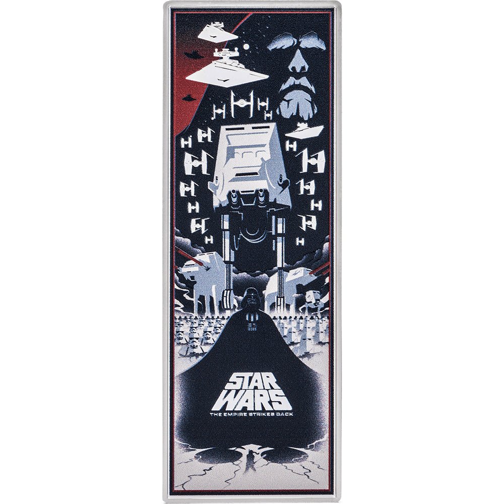 2024 Star Wars - The Empire Strikes Back 3oz Silver Poster Coin - Direct Coins