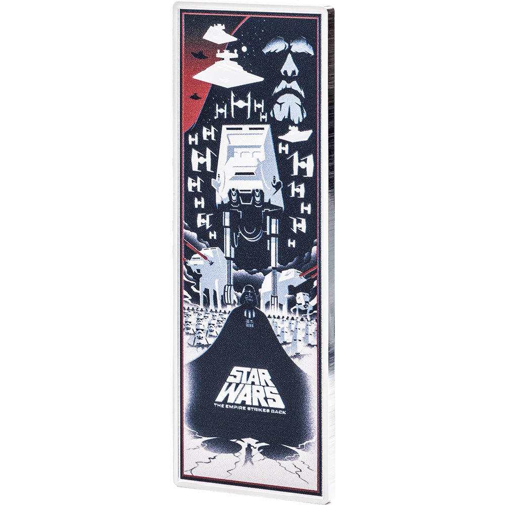 2024 Star Wars - The Empire Strikes Back 3oz Silver Poster Coin - Direct Coins