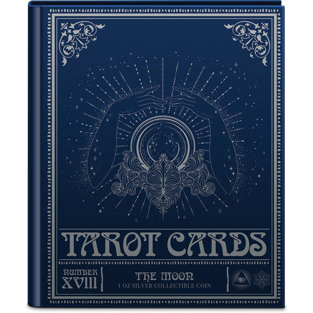 2024 Tarot Cards - The Moon 1oz Silver Coin - Direct Coins