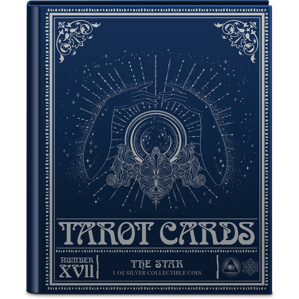 2024 Tarot Cards - The Star 1oz Silver Coin - Direct Coins