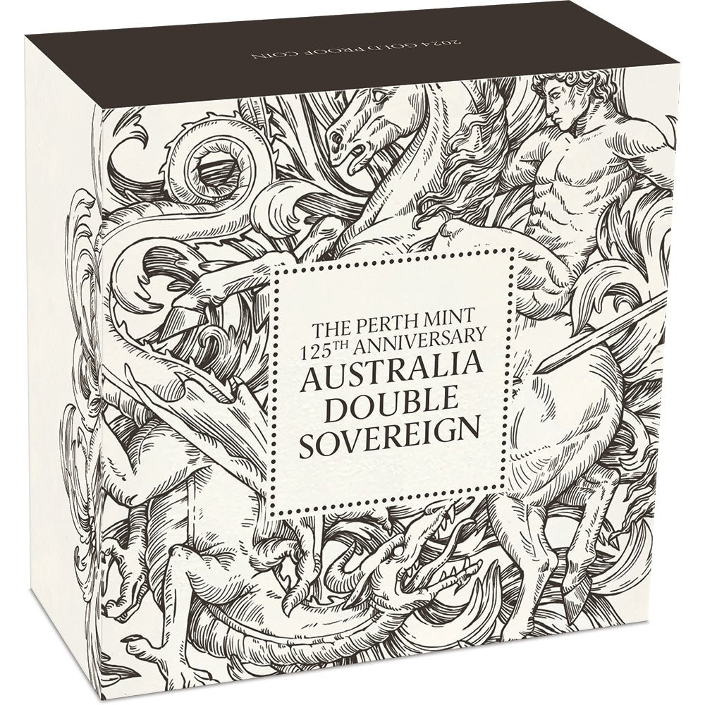 2024 The Perth Mint 125th Anniversary - Australia Double Sovereign Gold Proof Coin - Direct Coins