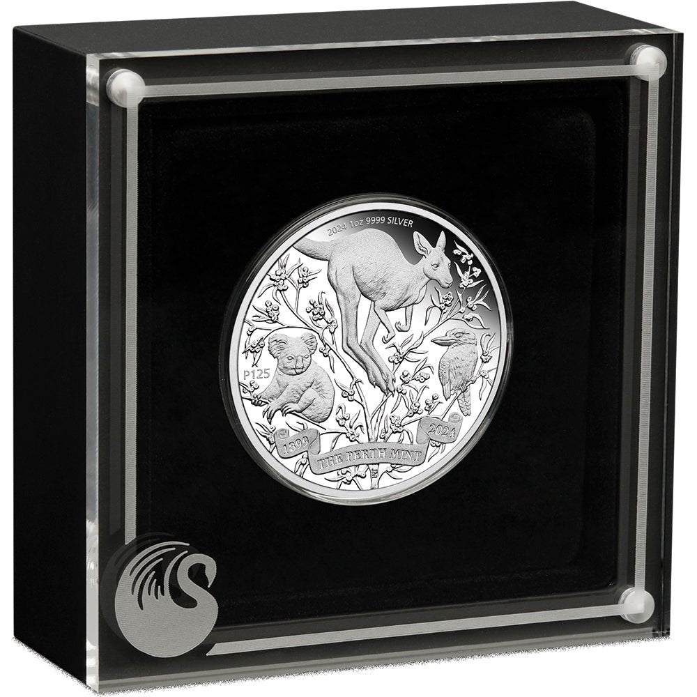 2024 The Perth Mint's 125th Anniversary 1oz Silver Proof Coin - Direct Coins