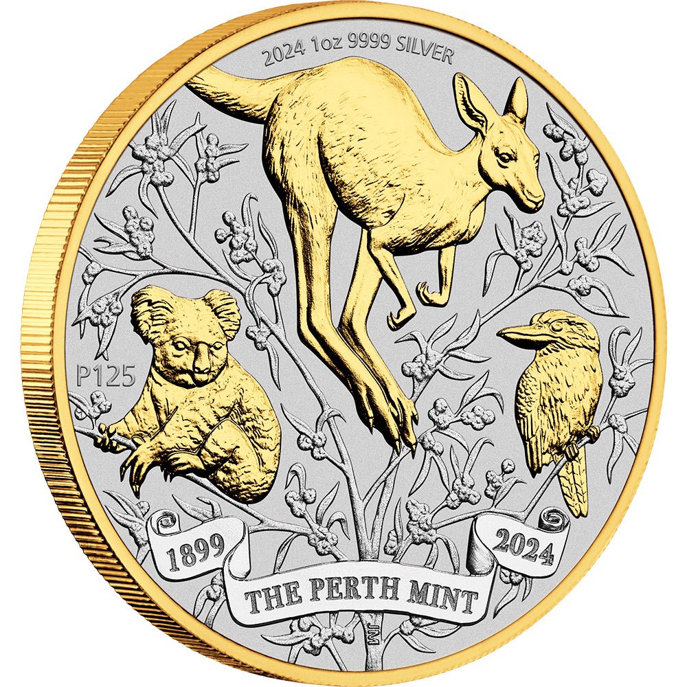 2024 The Perth Mint's 125th Anniversary 1oz Silver Typeset Collection - Direct Coins