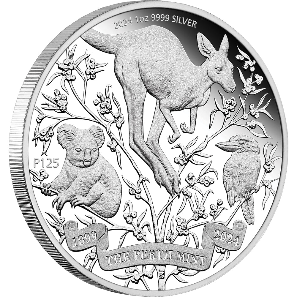 2024 The Perth Mint's 125th Anniversary 1oz Silver Typeset Collection - Direct Coins