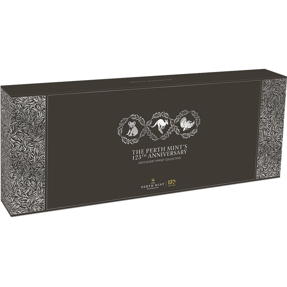 2024 The Perth Mint's 125th Anniversary 1oz Silver Typeset Collection - Direct Coins