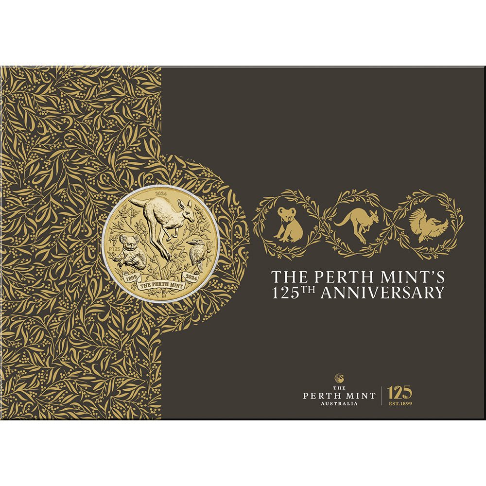 2024 The Perth Mint's 125th Anniversary Coin In Card - Direct Coins