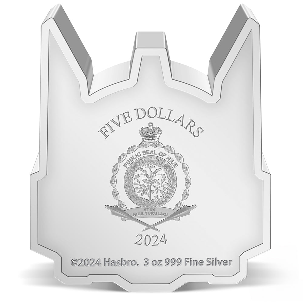 2024 Transformers 40 Years - Optimus Prime 3oz Silver Coin - Direct Coins