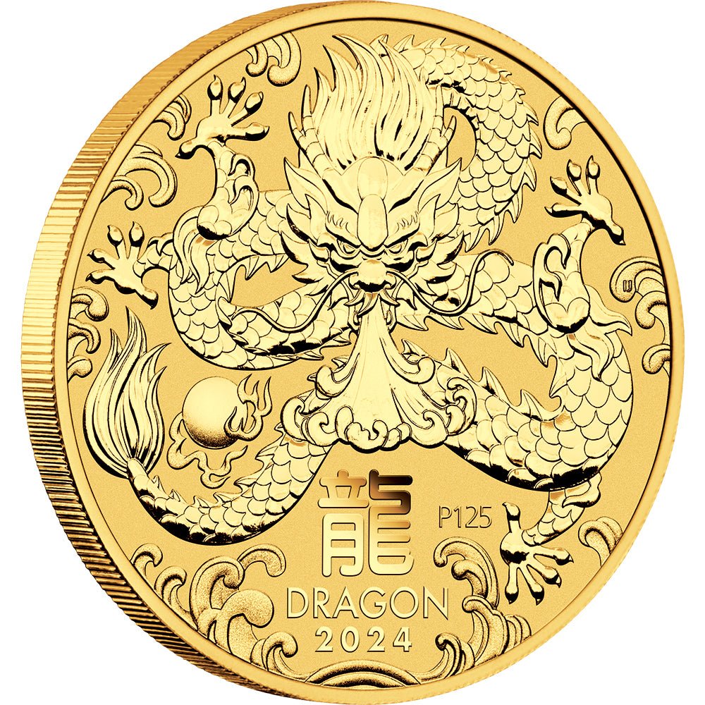 2024 Year Of The Dragon 1/2oz Silver 10 Coin Set - Direct Coins