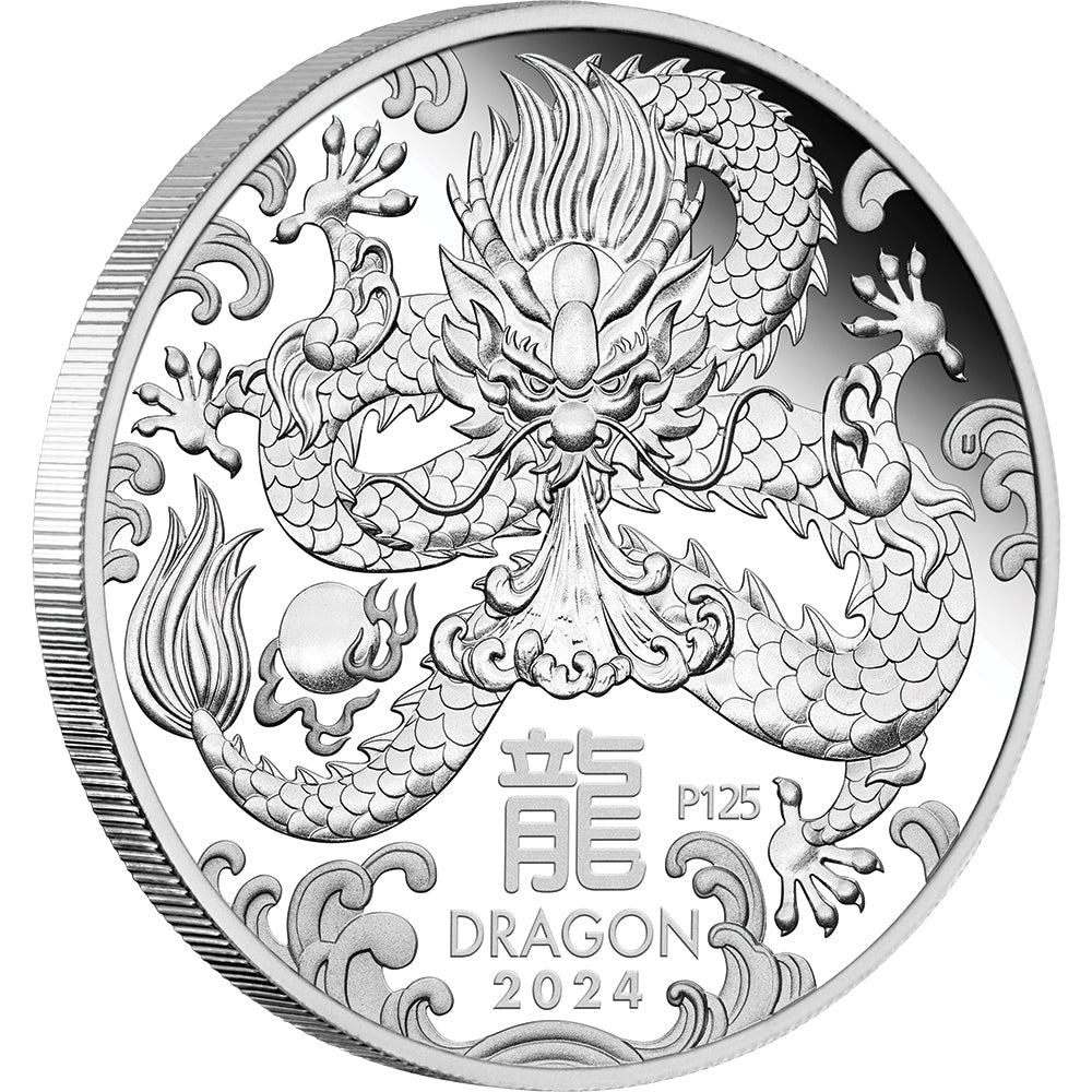 2024 Year Of The Dragon 1/2oz Silver Proof Coin - Direct Coins