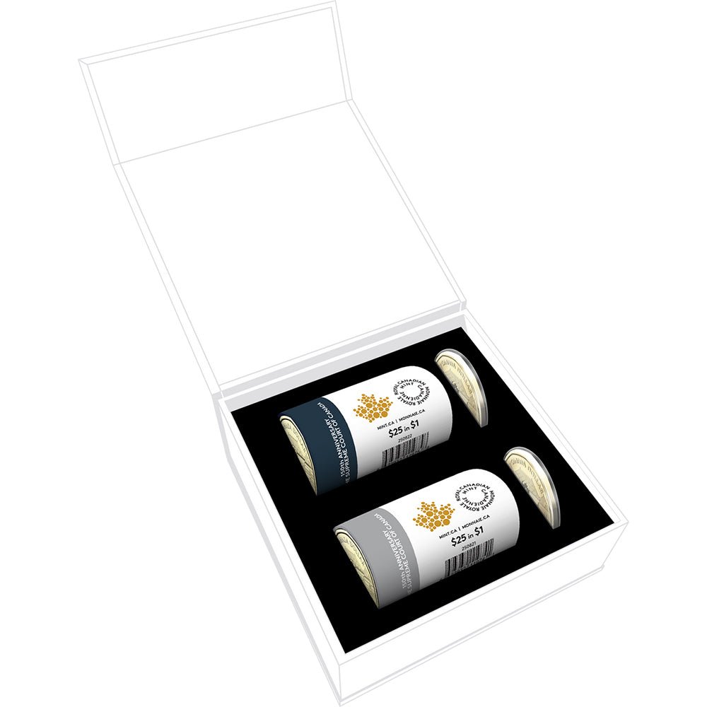 2025 $1 150th Anniversary Of The Supreme Court Of Canada Special Wrap Roll Box