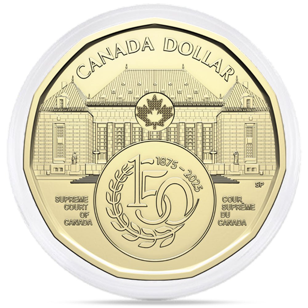 2025 $1 150th Anniversary Of The Supreme Court Of Canada Special Wrap Roll