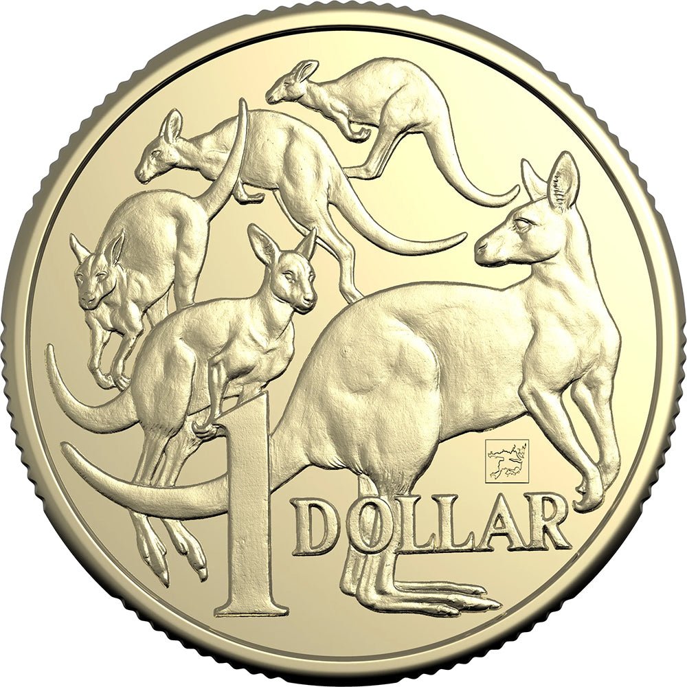 2025 $1 ANDA Sydney Money Expo - Mob Of Roos Sydney Privy Mark Uncirculated Coin