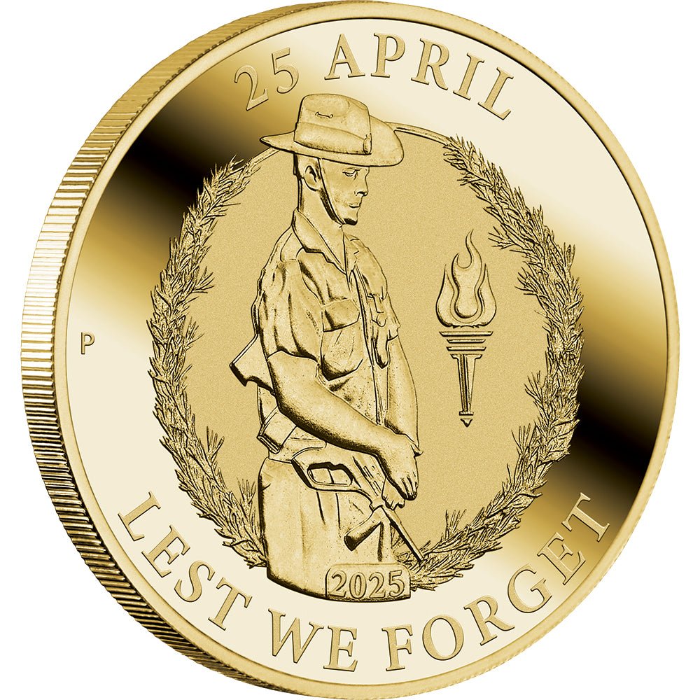2025 $1 ANZAC Day Coin In Card - Direct Coins