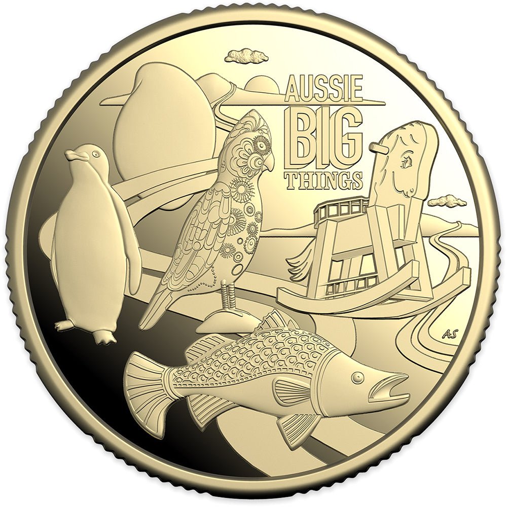 2025 $1 Aussie Big Things 2 Proof Two-Coin Set - Coin 2