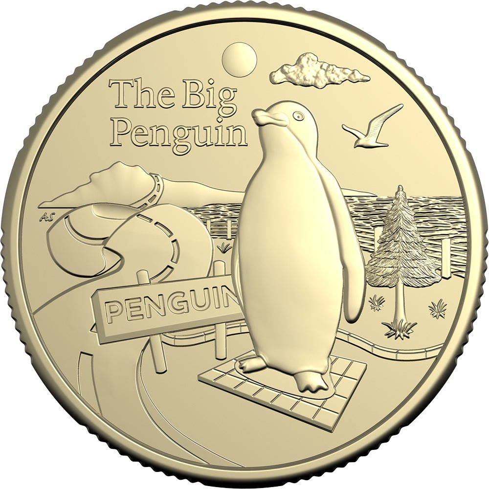 2025 $1 Aussie Big Things 2 Uncirculated Coin - Big Penguin