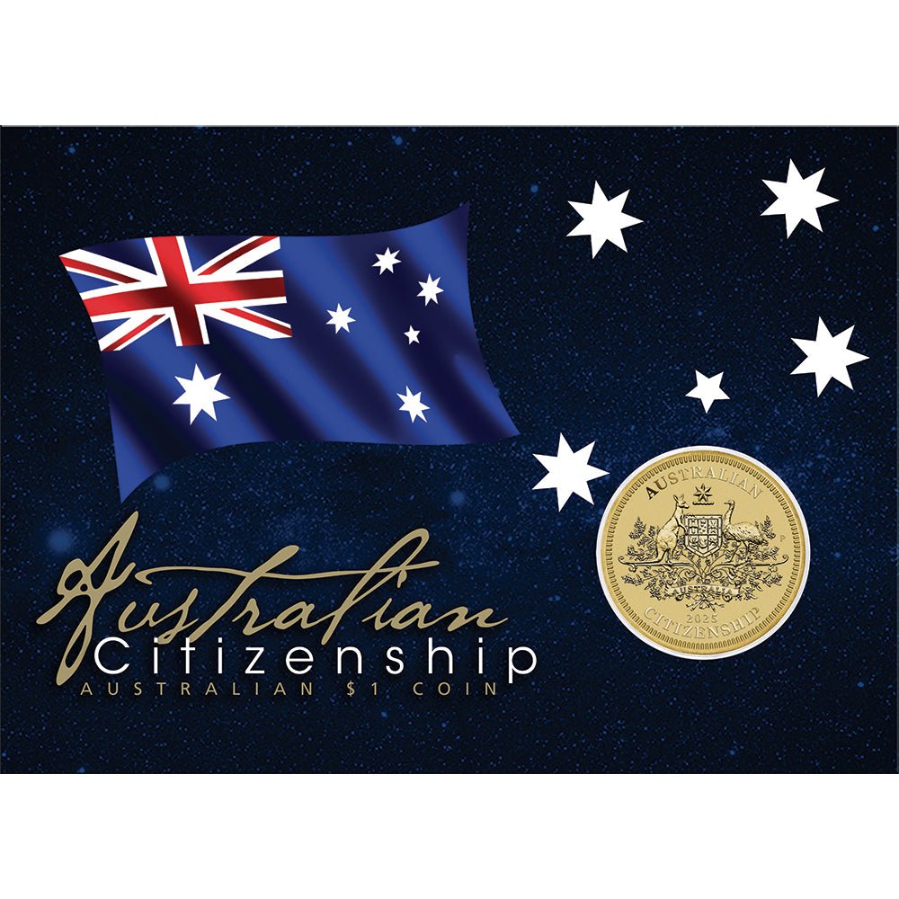 2025 $1 Australian Citizenship Coin In Card - Direct Coins