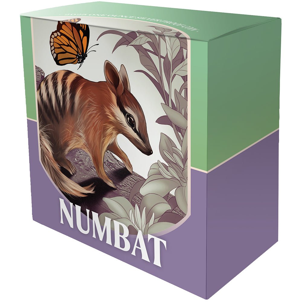 2025 $1 Baby Numbat 1oz Silver Proof Coin - Direct Coins