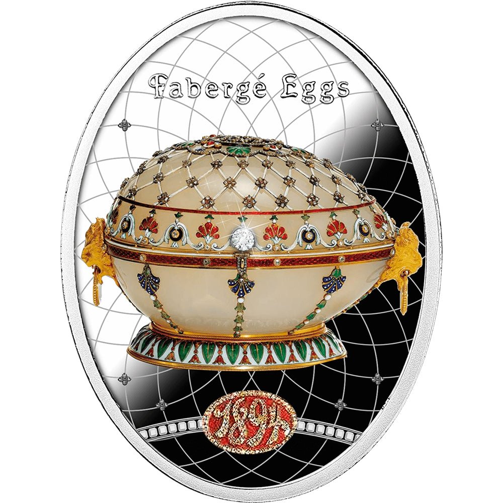 2025 $1 Faberge - Renaissance Egg Silver Proof Coin
