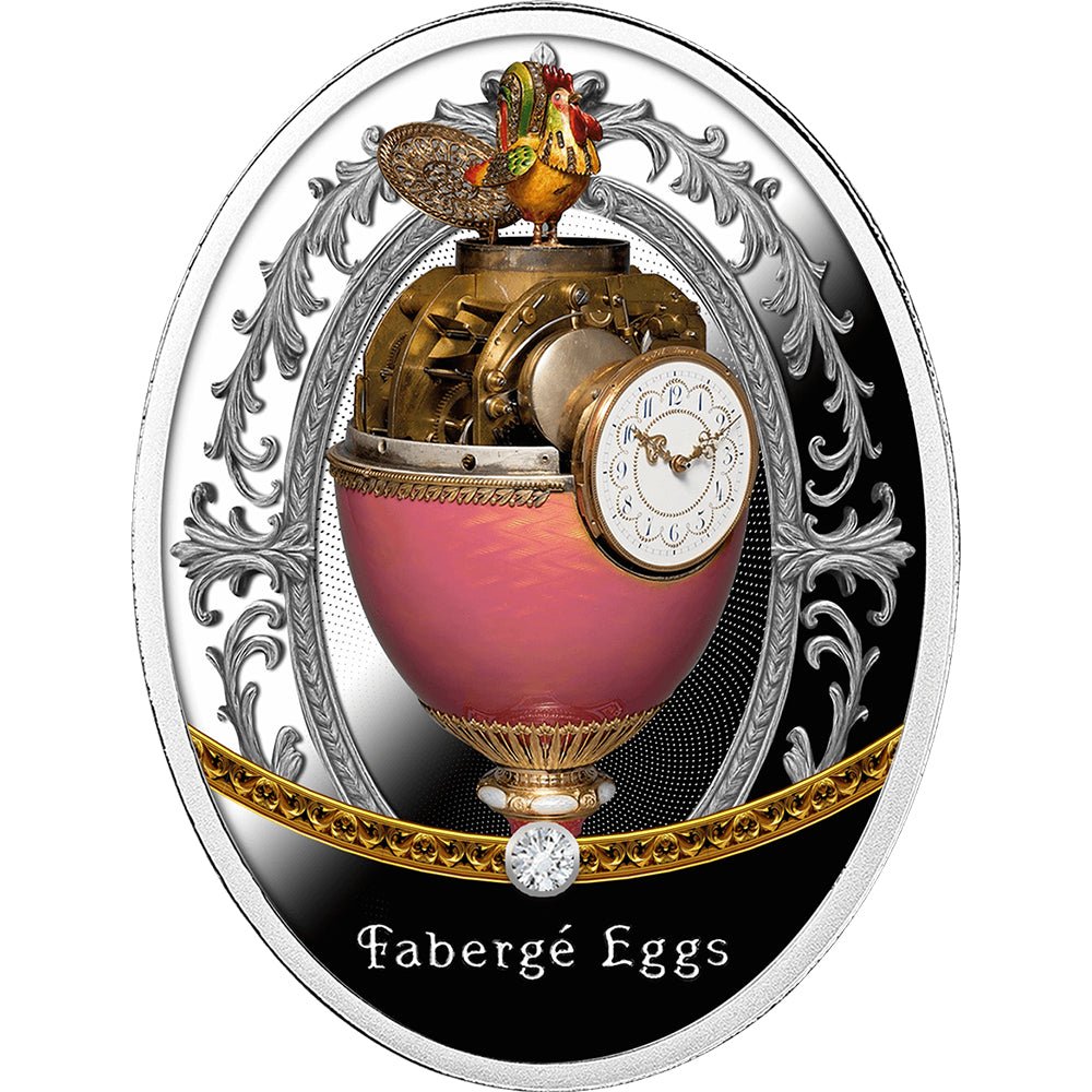 2025 $1 Faberge - Rothschild Egg Silver Proof Coin