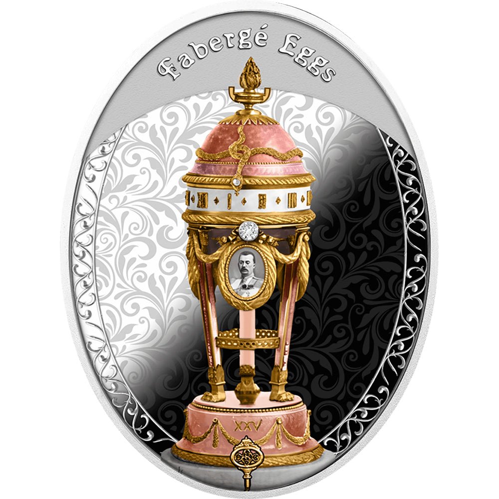2025 $1 Faberge - Yusupov Egg Silver Proof Coin