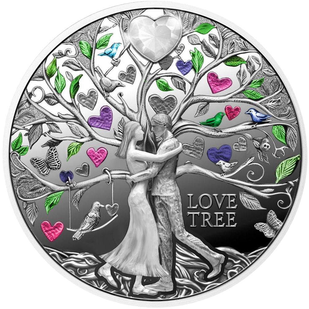 2025 $1 Love Tree II Silver Proof Coin - Direct Coins
