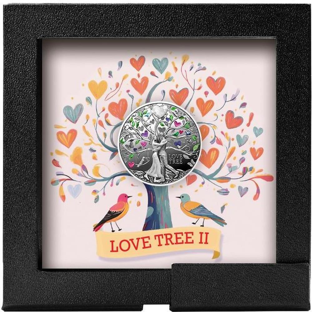 2025 $1 Love Tree II Silver Proof Coin - Direct Coins