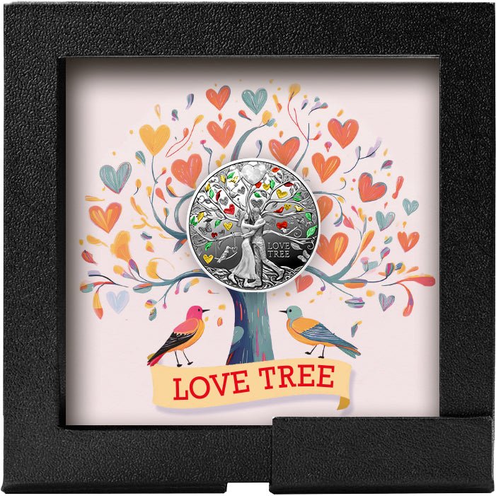 2025 $1 Love Tree Silver Proof Coin - Direct Coins