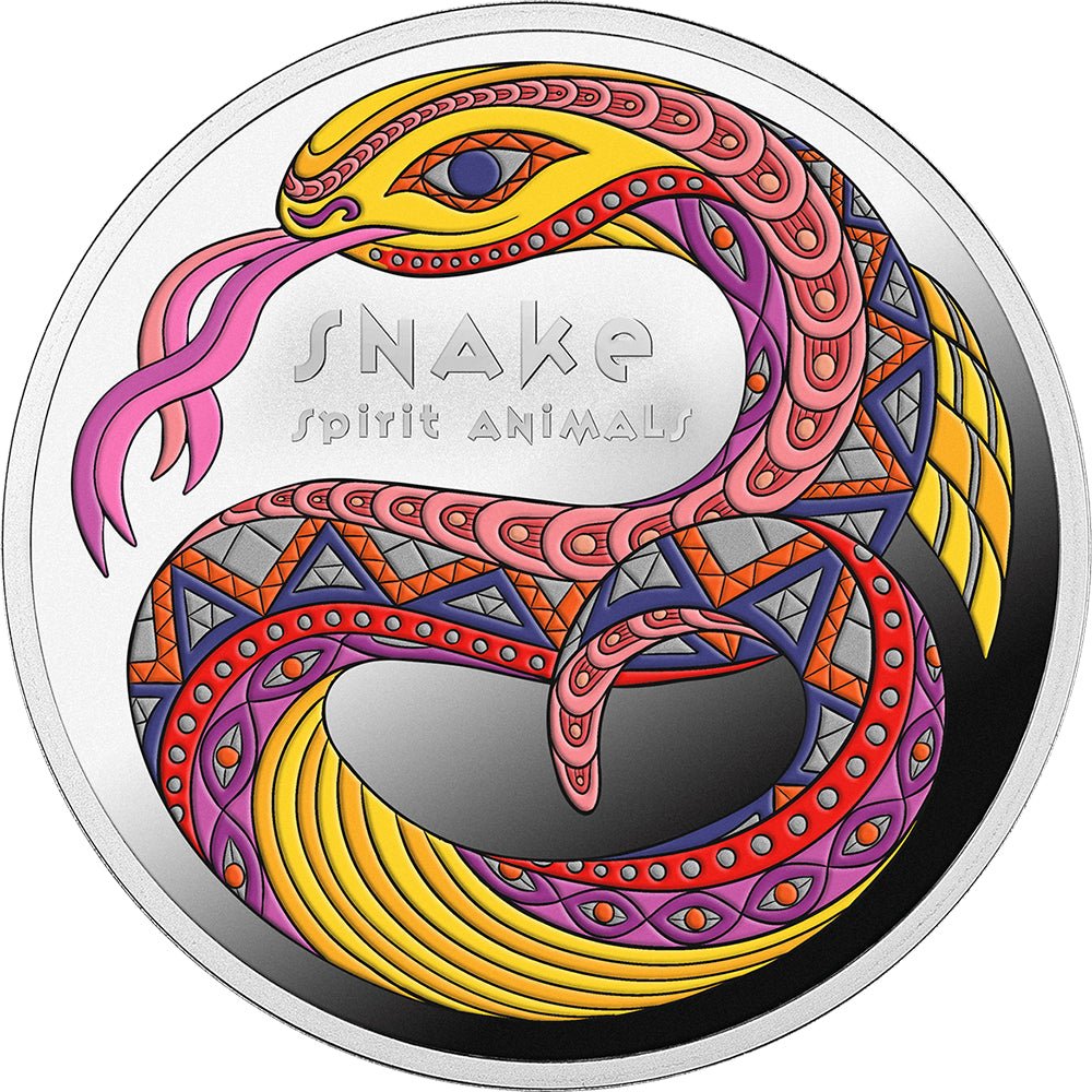 2025 $1 Snake - Spirit Animal Silver Proof Coin