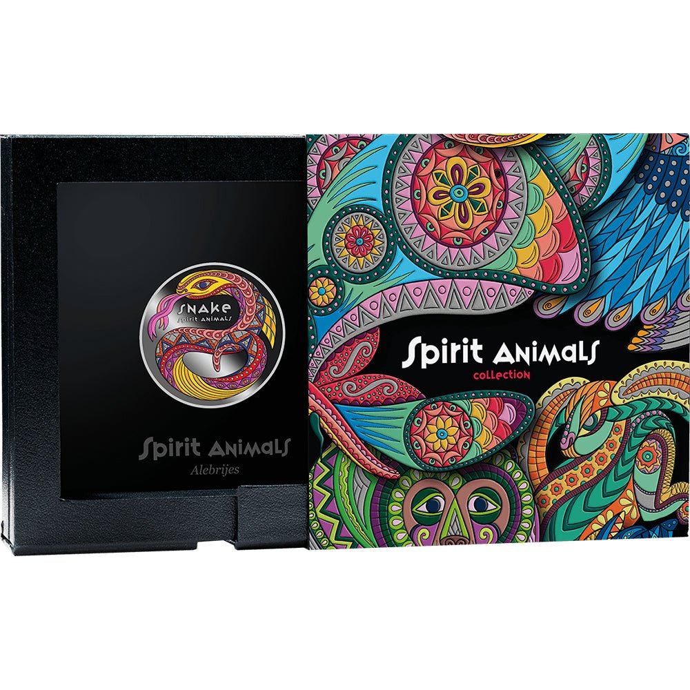 2025 $1 Snake - Spirit Animal Silver Proof Coin Shipper