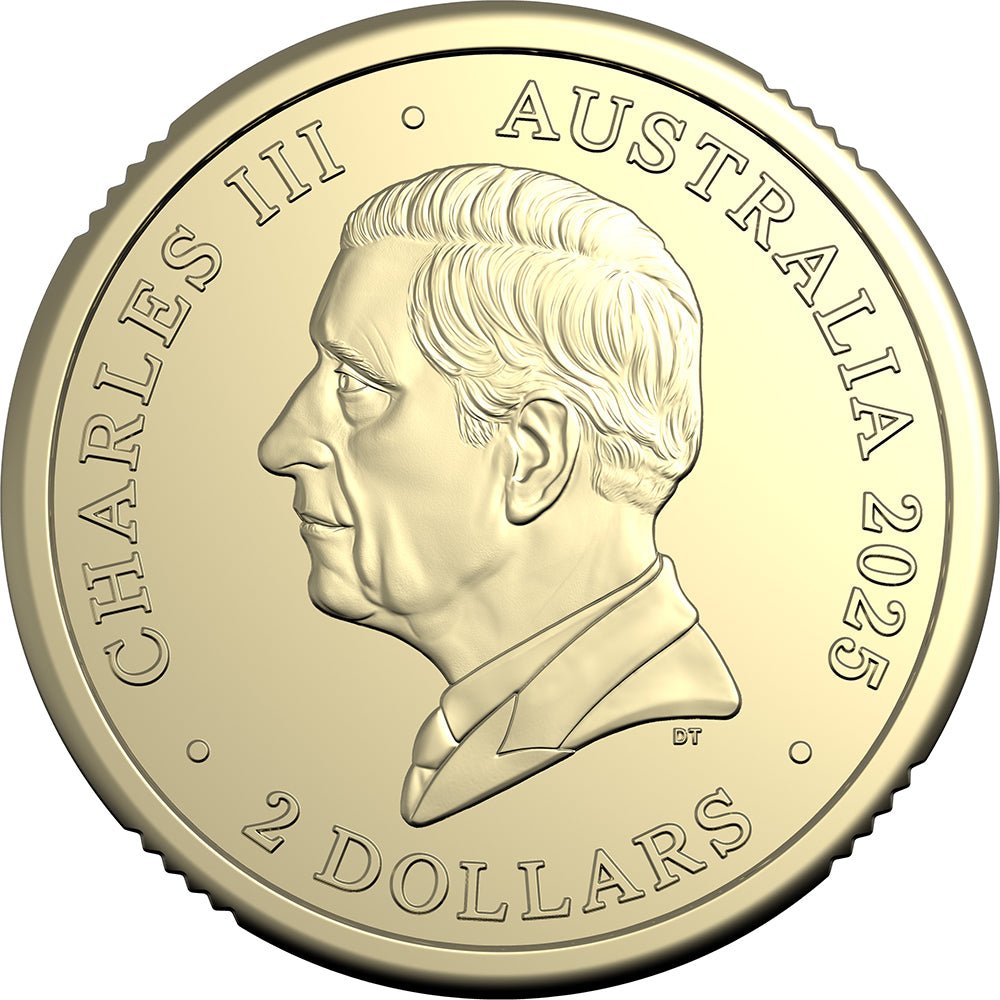 2025 $2 80 Years On: Remembering The Second World War ‘C’ Mintmark Uncirculated Coin In Card Obverse