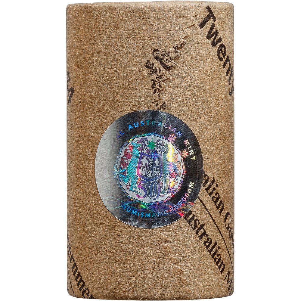 2025 20c HM King Charles III Effigy Coin Roll - Premium - Direct Coins