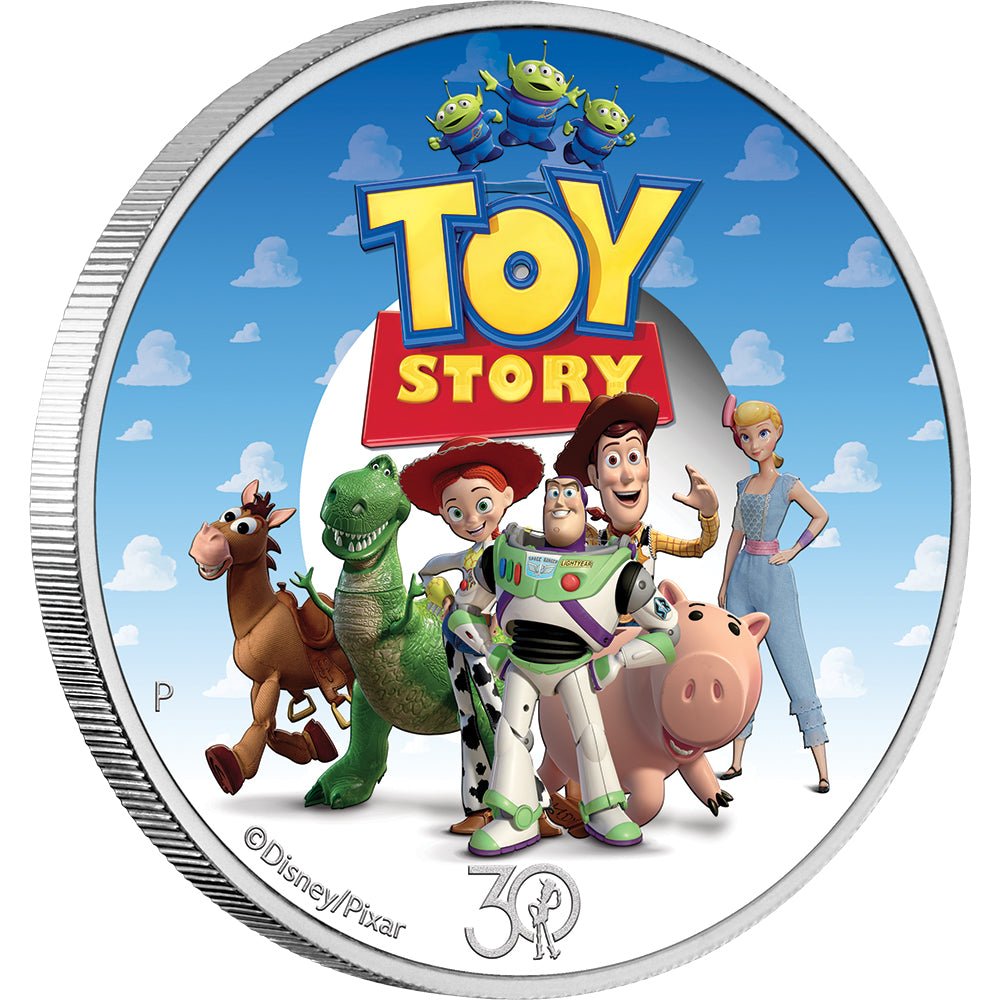 2025 30 Years Of Toy Story 1/2oz Silver Proof Coloured Coin
