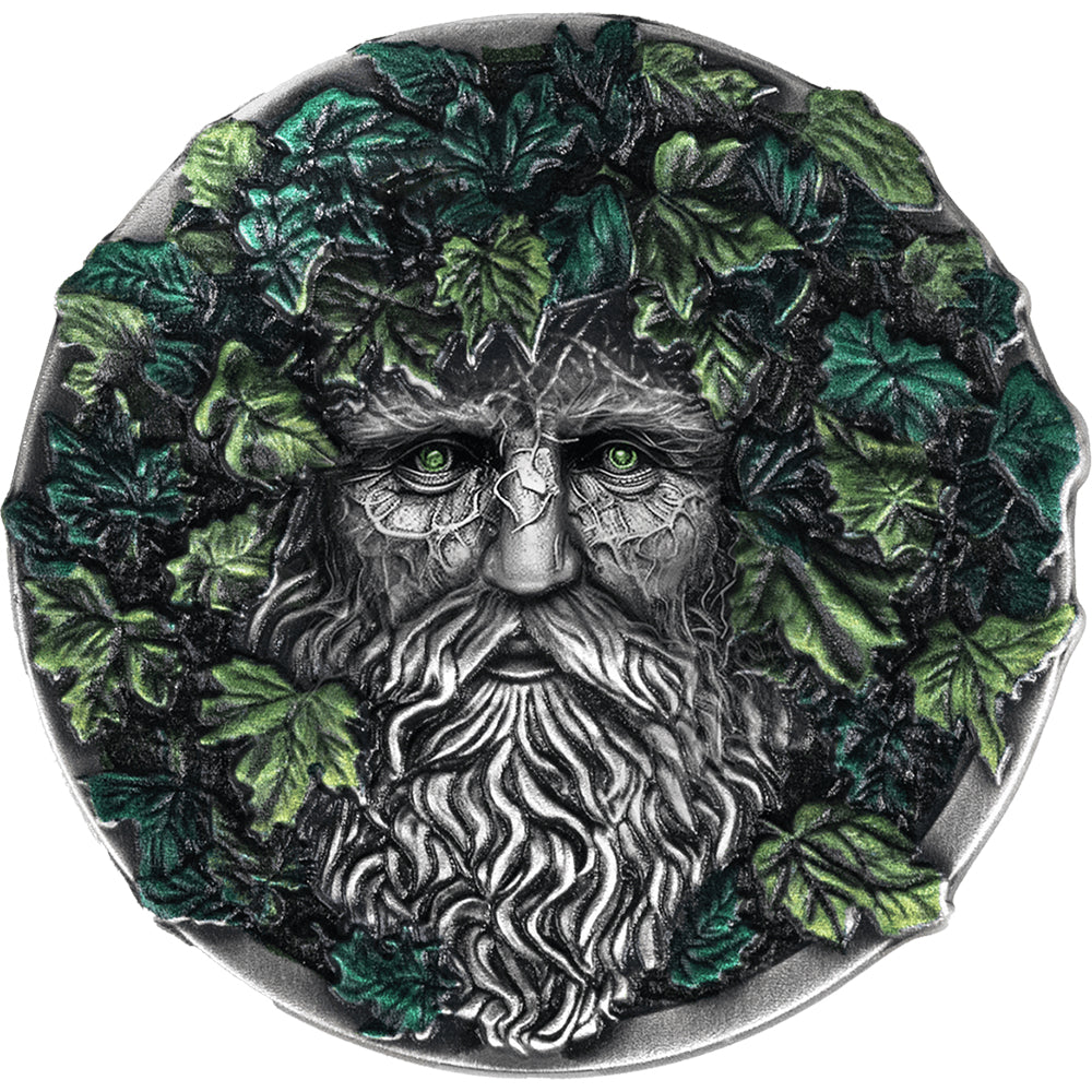 2025 $5 The Forest Guardian 2oz Silver Antiqued Coin