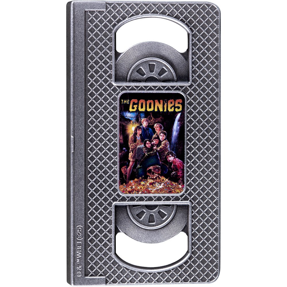 2025 $5 The Goonies VHS Tape 2oz Silver Coin Reverse