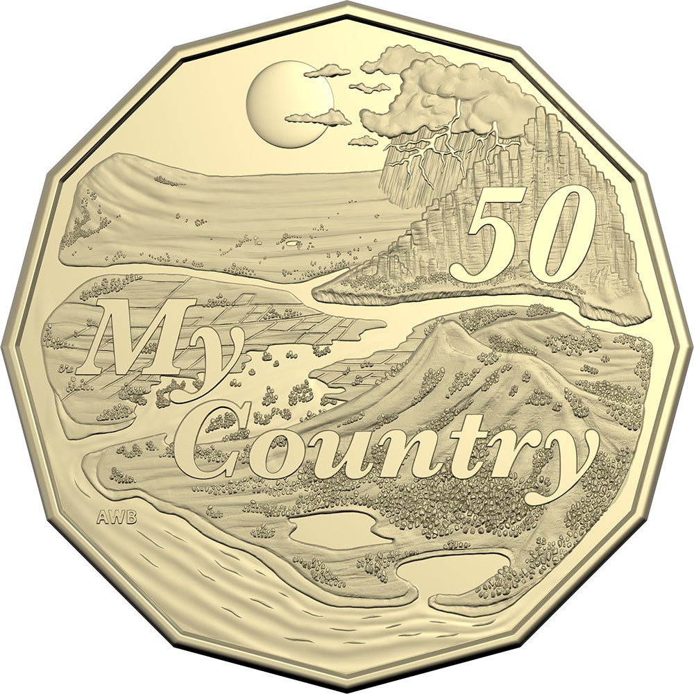 2025 50c Dorothea Mackellar - Treasured Australian Poetry Uncirculated Three - Coin Collection - Direct Coins