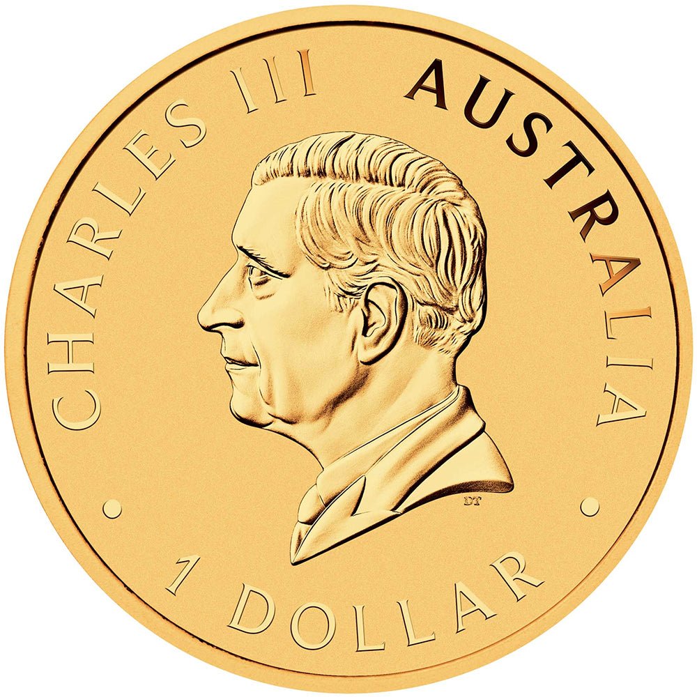2025 ANDA Sydney - 35th Anniversary Of The Kookaburra 1oz Silver Gold-Plated Coin Obverse