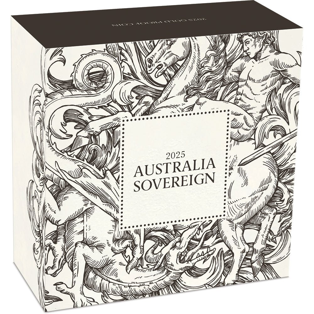 2025 Australia Sovereign Gold Proof Coin Shipper