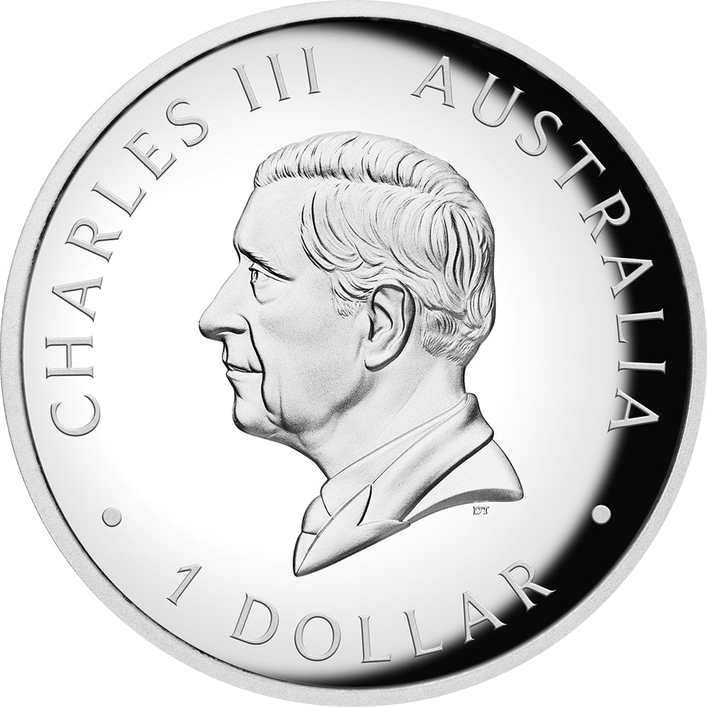 2025 Australian Kangaroo 1oz Silver Proof High Relief Coin - Direct Coins
