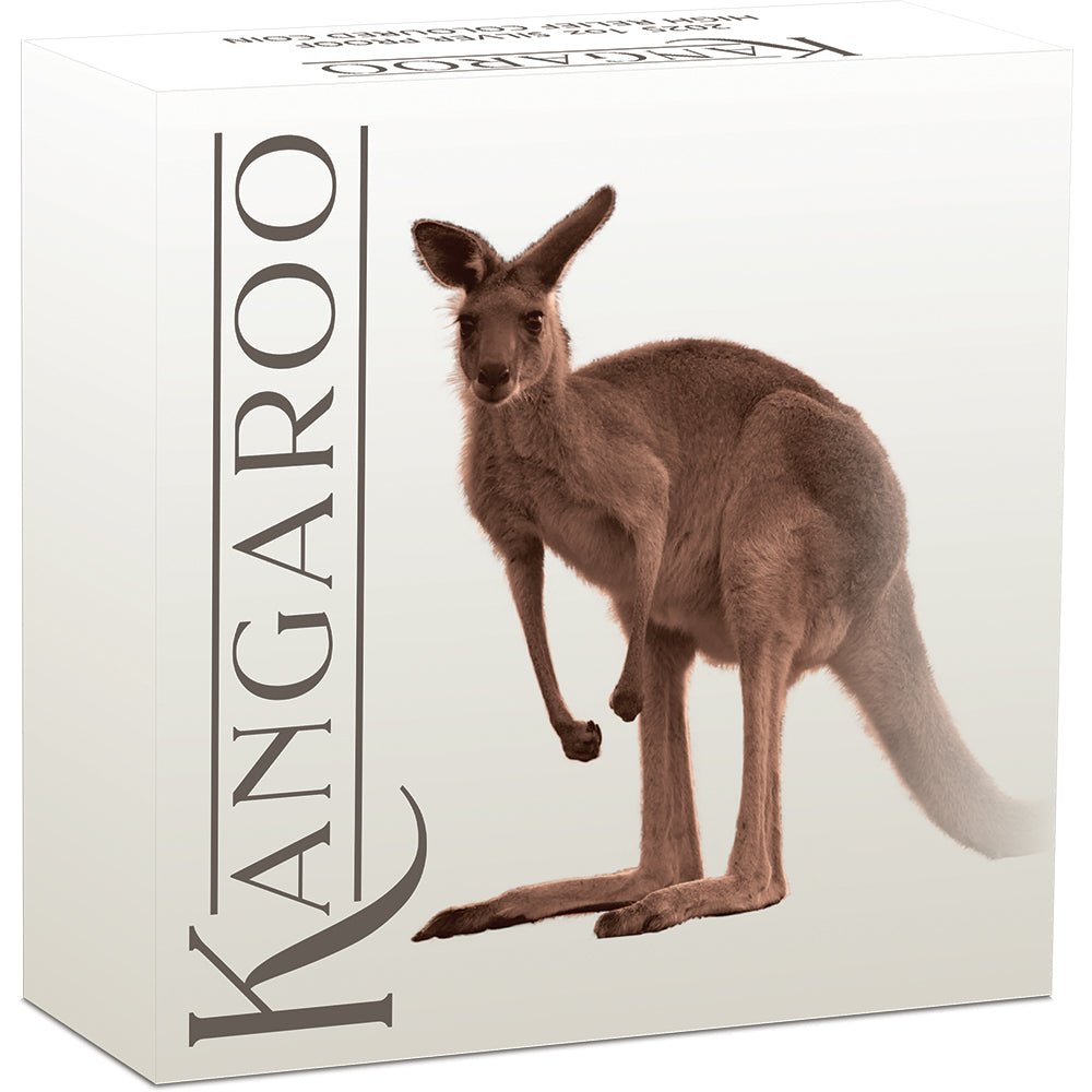 2025 Australian Kangaroo 1oz Silver Proof High Relief Coin - Direct Coins