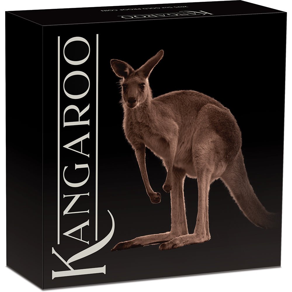 2025 Australian Kangaroo 5oz Gold Proof Coin - Direct Coins
