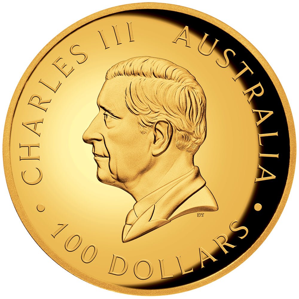 2025 Australian Koala 1oz Gold Proof High Relief Coin Obverse