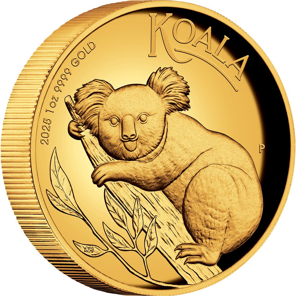 2025 Australian Koala 1oz Gold Proof High Relief Coin