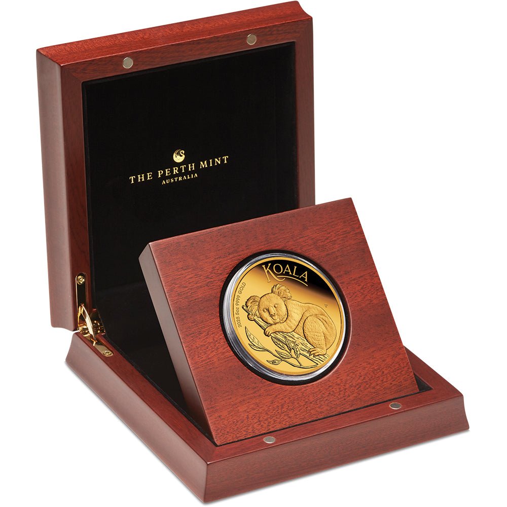 2025 Australian Koala 5oz Gold Proof Coin Case