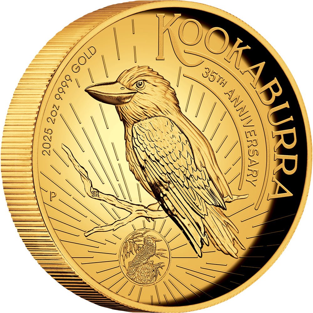 2025 Australian Kookaburra 2oz Gold Proof High Relief Coin