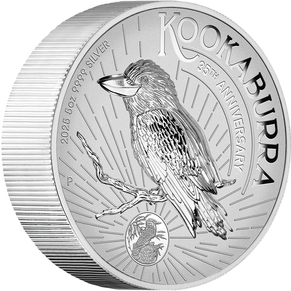 2025 Australian Kookaburra 5oz Silver High Relief Incused Coin – Direct ...