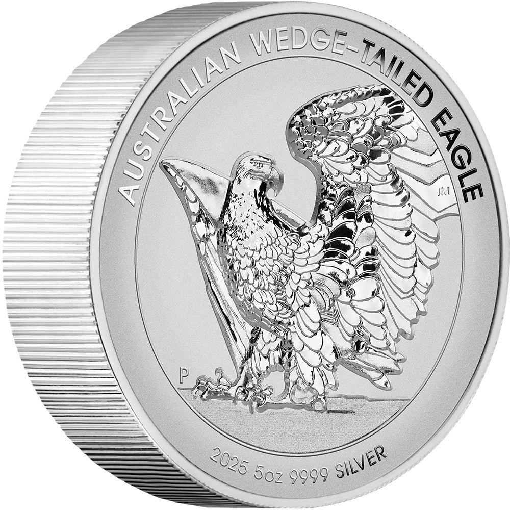 2025 Australian Wedge - Tailed Eagle 5oz Silver Reverse Proof Ultra High Relief Coin - Direct Coins