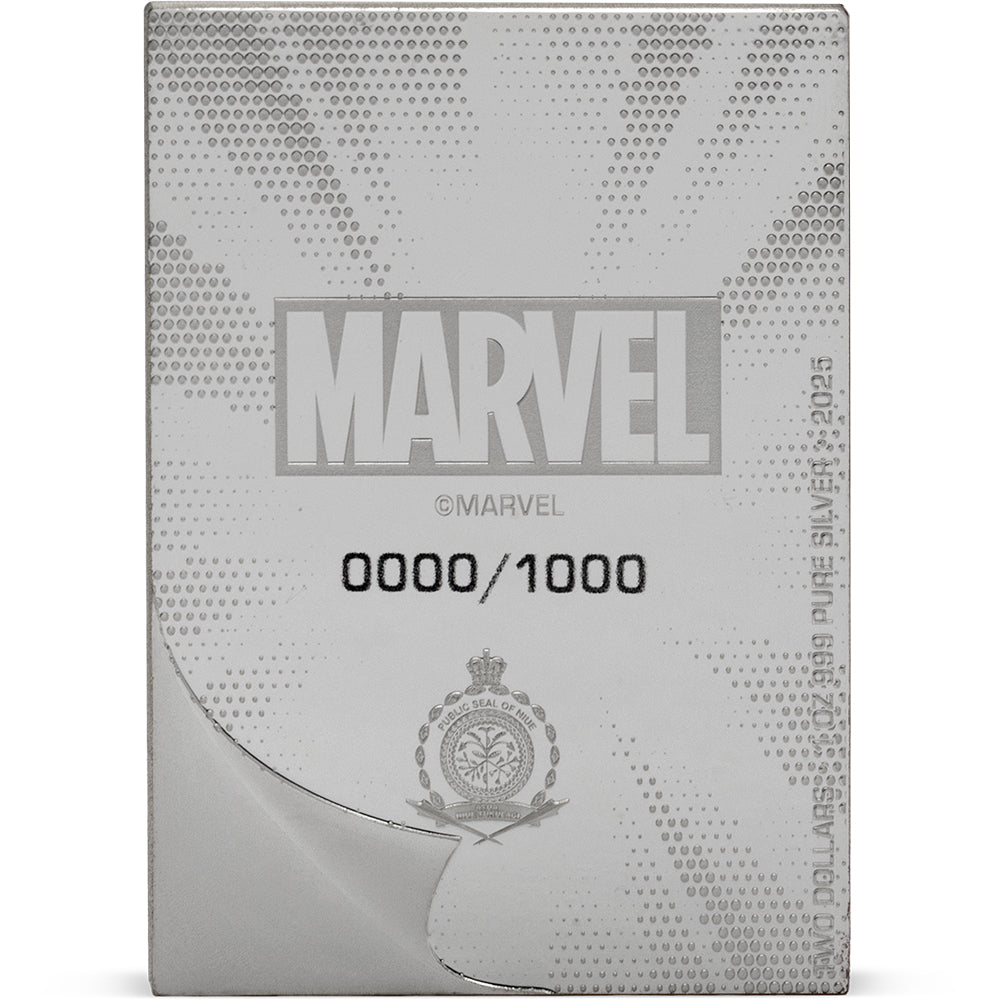 2025 COMIX™ - Marvel Fantastic Four #1 1oz Silver Collectible Coin Obverse