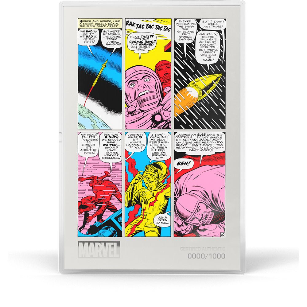 2025 COMIX™ - Marvel Fantastic Four #1 1oz Silver Foil Reverse