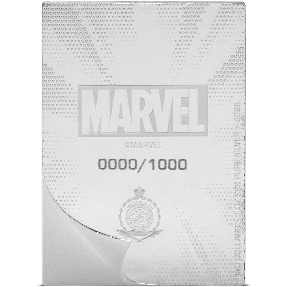 2025 COMIX™ - Marvel Fantastic Four #72 1oz Silver Collectible Coin Obverse